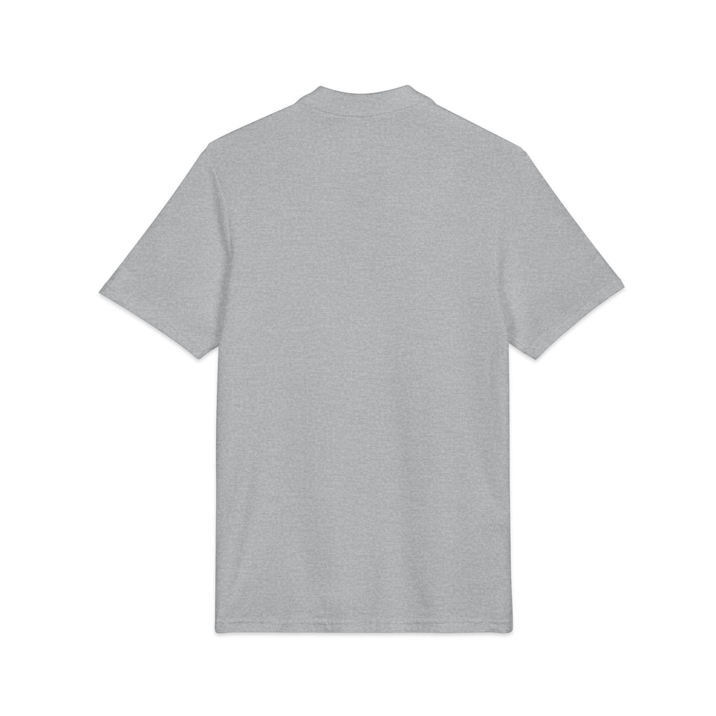 Pique Polo – Heathered Grey