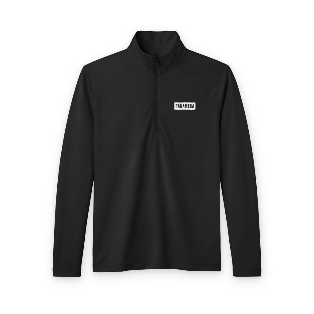 Quarter-Zip Pullover – Black