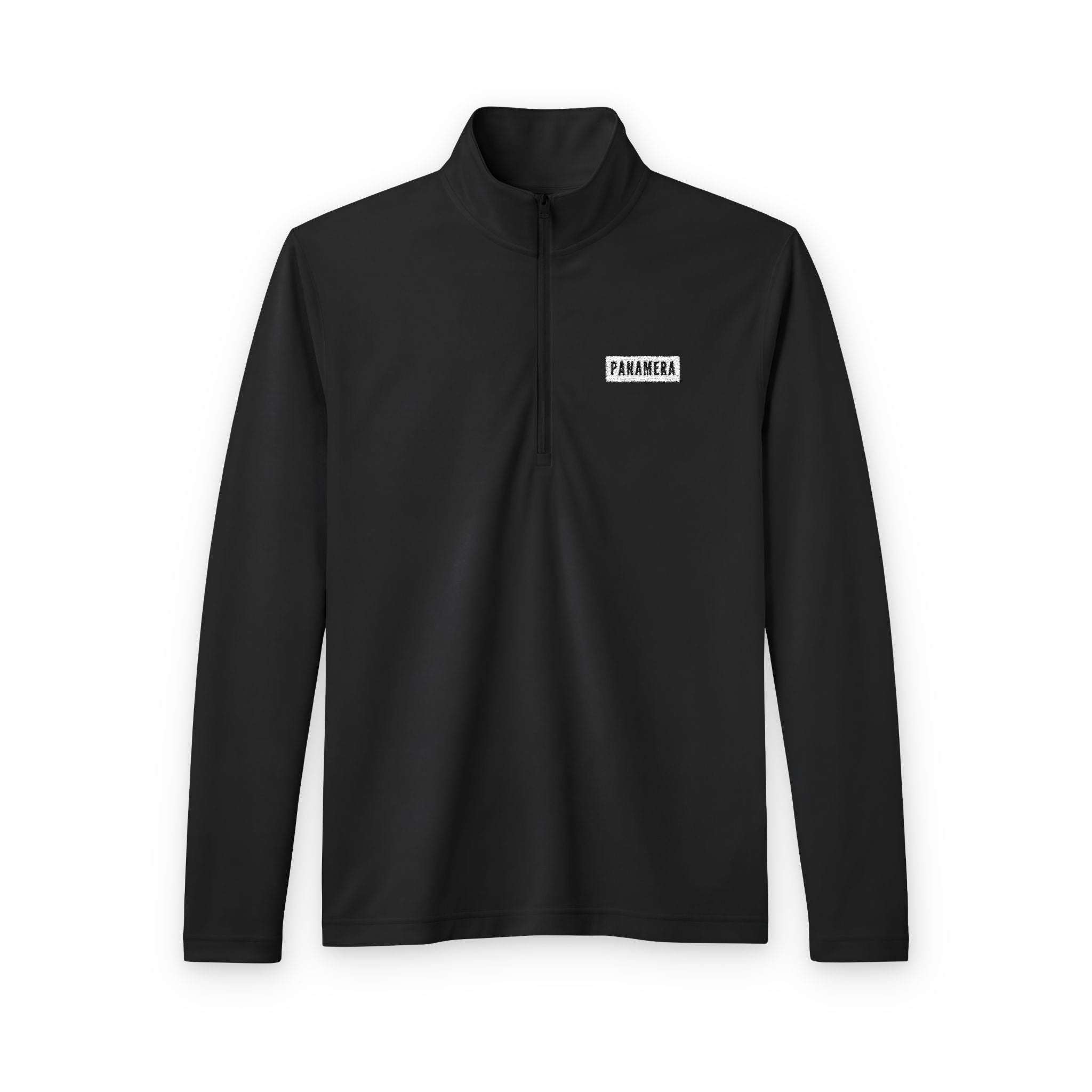 Quarter-Zip Pullover – Black