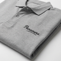 Pique Polo – Heathered Grey