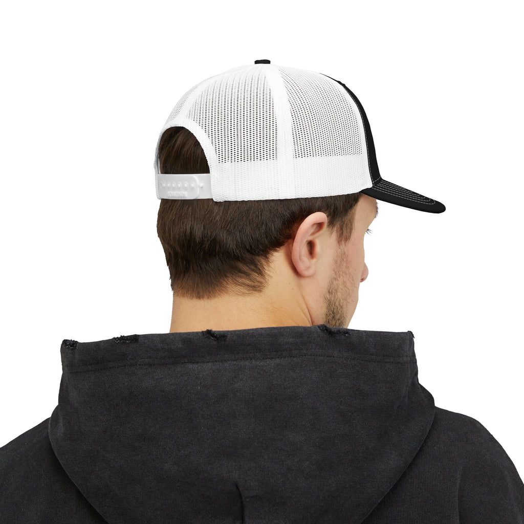 Trucker Cap – Black & White