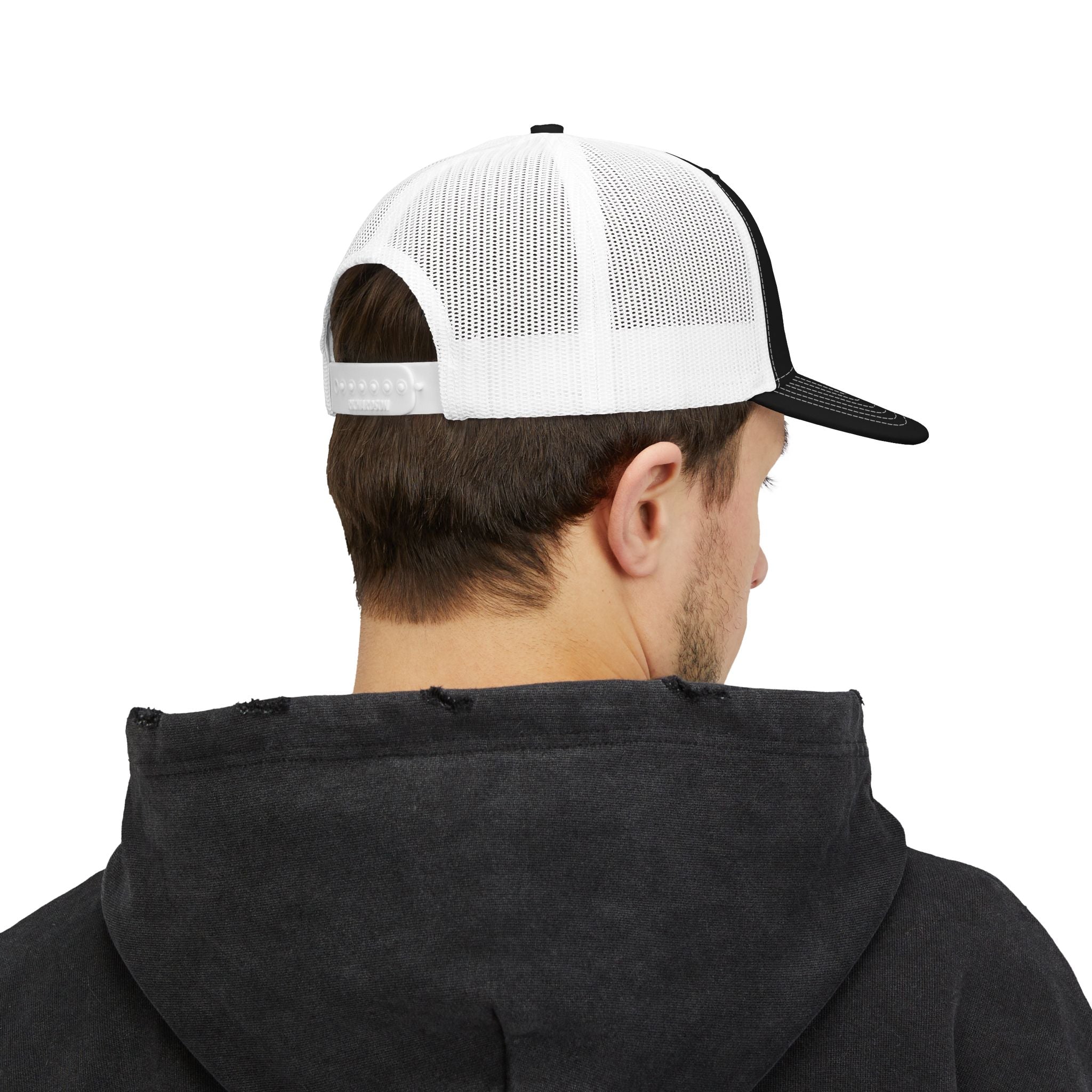 Trucker Cap – Black & White