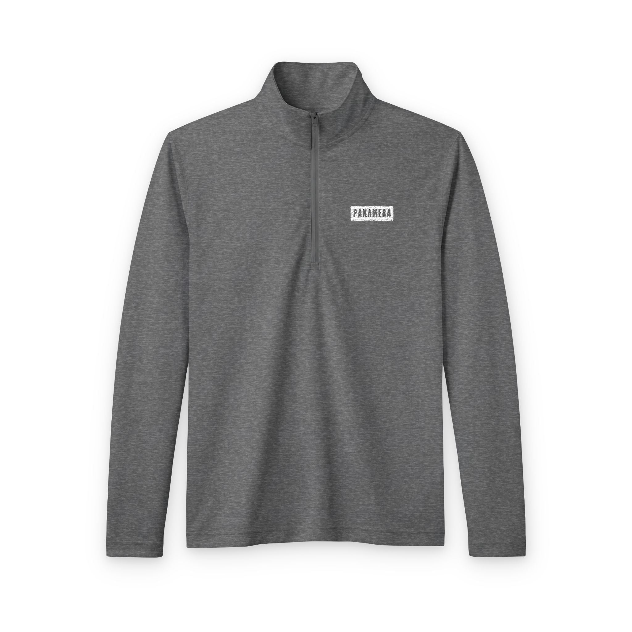 Quarter-Zip Pullover – Dark Grey